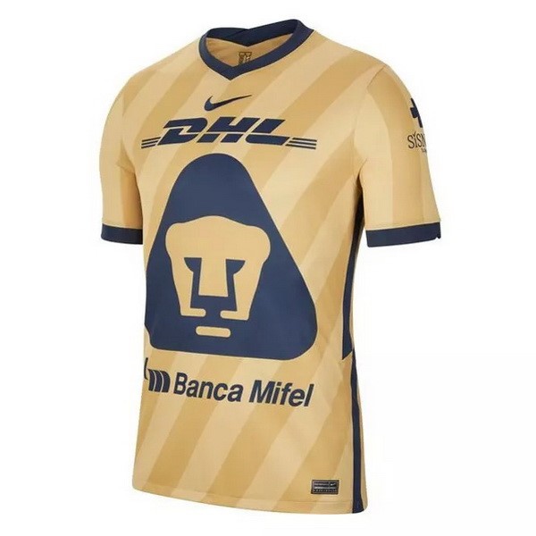 Thailand Trikot UNAM Pumas Ausweich 2020-21 Gelb Fussballtrikots Günstig